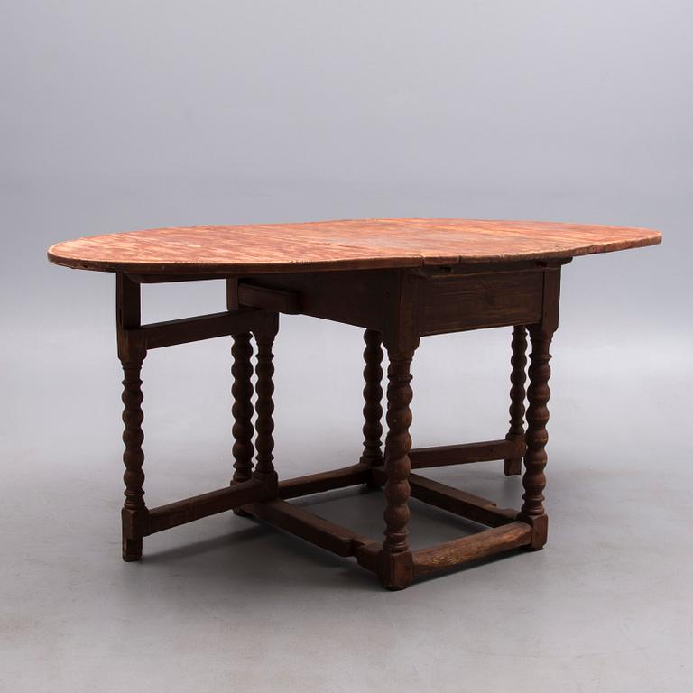 KLAFFBORD, barockstil, tidigt 1800-tal.