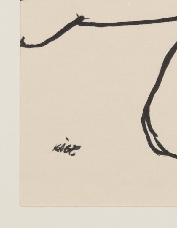 Wilhelm Kåge, a set of three model studies, signed, 1930s-40s.