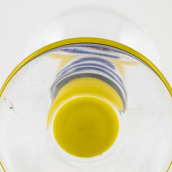 Gunnar Cyrén, "Popglas", Orrefors, signerat 1967.