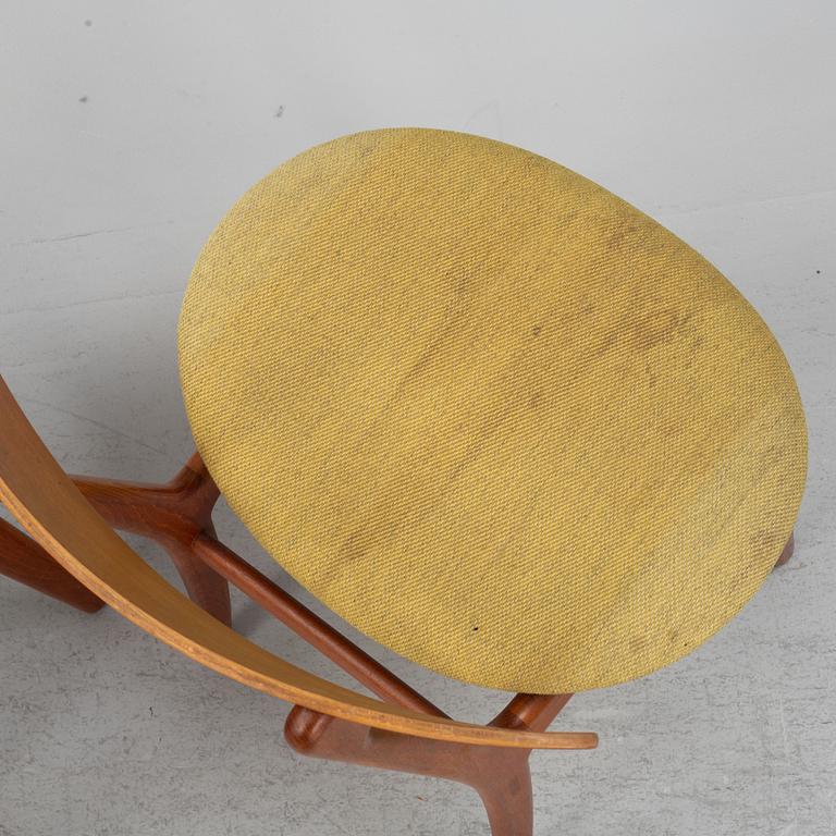 A set of four chairs, Denmark, 1950's/60's.