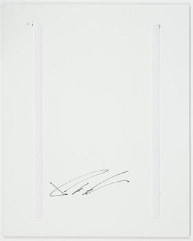 Patrik Andersson, pigmentprint på aluminium, signerad a tergo.