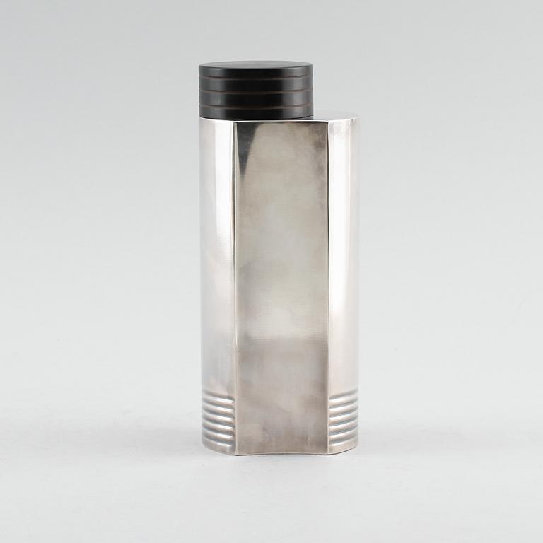 SHAKER, nysilver, Folke Ahrström, GAB, Stockholm, 1900-talets första hälft.