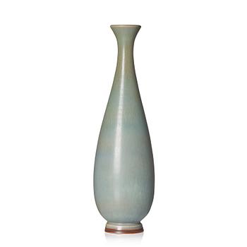 142. Berndt Friberg, a rabbit's fur stoneware vase, Gustavsberg Studio, Sweden 1960.