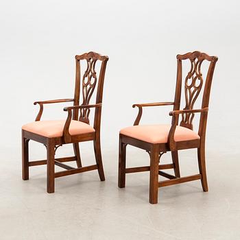 Dining set, 9 pieces, Thomasville USA, late 20th century.