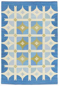 Britta Rendahl-Ljusterdal, a carpet, flat weave, ca 299 x 204 cm signed BR.