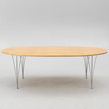 Bruno Mathsson, soffbord, "Superellips", Bruno Mathsson International, Värnamo, 1900-talets andra hälft.