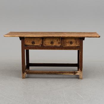 A 19th century table.