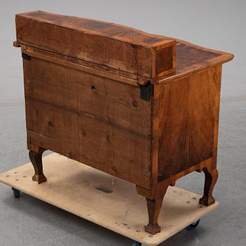 A mid 18th century chest of drawers.