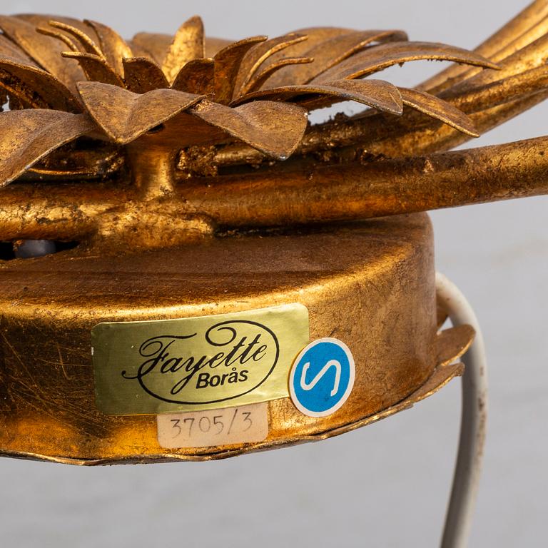 An Italian wall light, 1970's/80's.