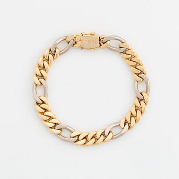 Armband 18K guld och vitguld, Jan Hellströmer.