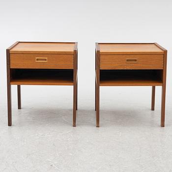 Gillis Lundgren, A set of two bedside tables, IKEA, 1960/70's.
