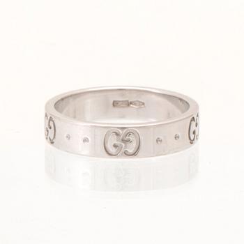 Gucci, ring "Gucci Icon" 18K white gold.