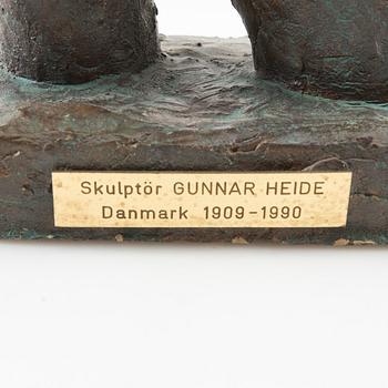 Gunnar Heide, Skulptur Stående modell.