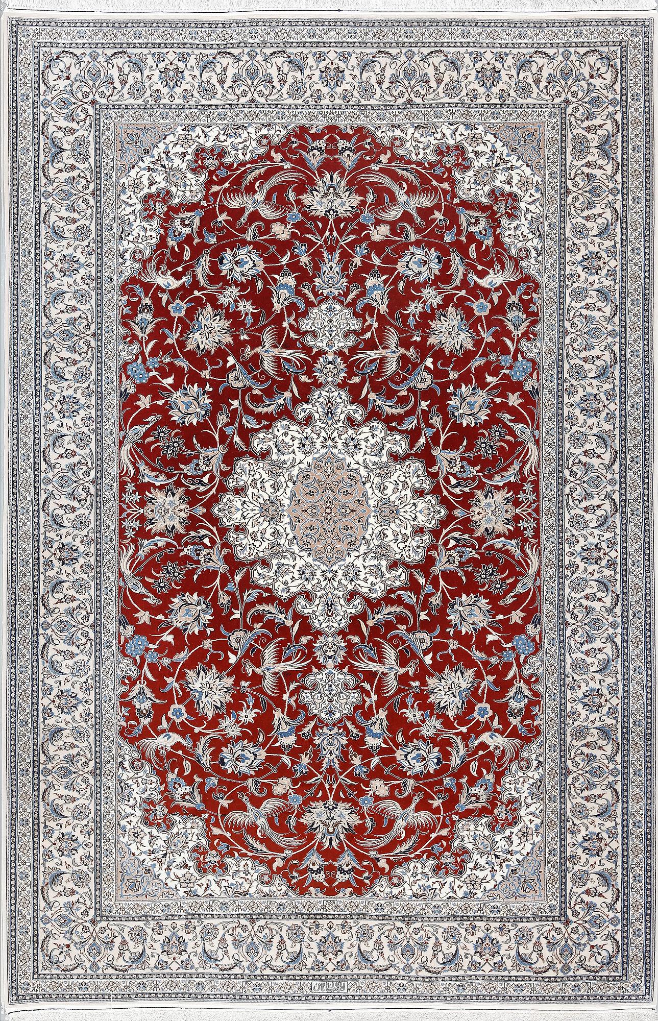 MATTA, Nain, sk Habibian, part silk, ca 306x205 cm.