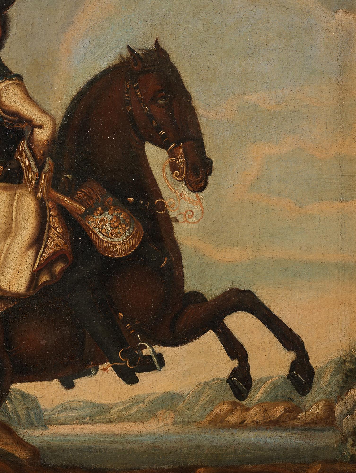 David von Krafft Studio of, "Karl XII" (1682-1718).