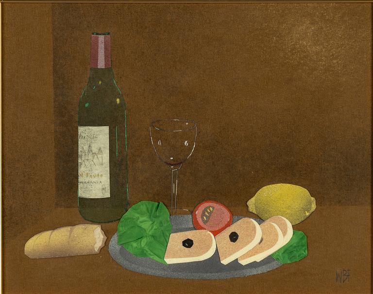 Wibeke Beck-Friis, Stilleben med måltid.