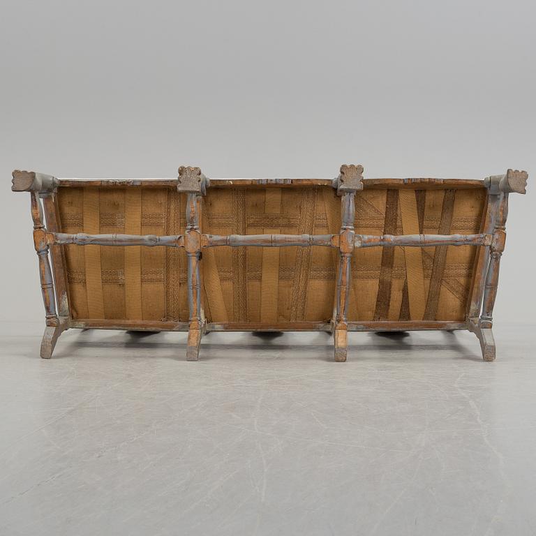A 18th century Baroque sofa.