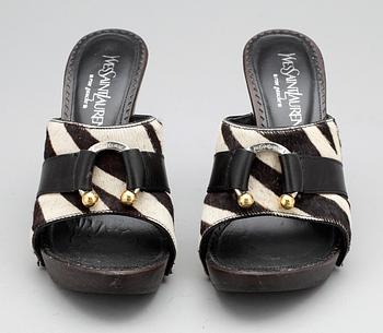 SANDALETTER,  ett par, Yves Saint Laurent, 2000-tal.