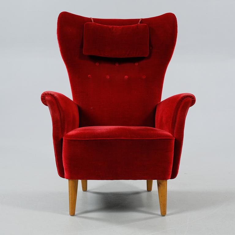 ÖRONLAPPSFÅTÖLJ, 1930/40-tal.