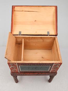 KISTA PÅ BENSTÄLLNING, Lima, 1800-talets mitt.