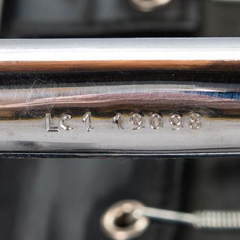 LE CORBUSIER, fåtöljer 4 st, modell LC 1, 1900-talets slut.