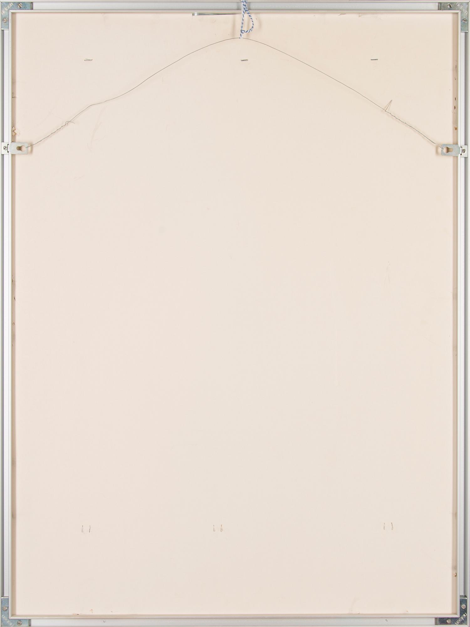 JUSSI AARNIO, piirros, sekatekniikka, signeerattu.