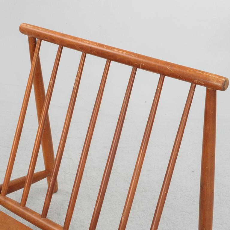 Alf Svensson, fåtöljer, ett par, "Domus", Dux, 1950/60 tal.