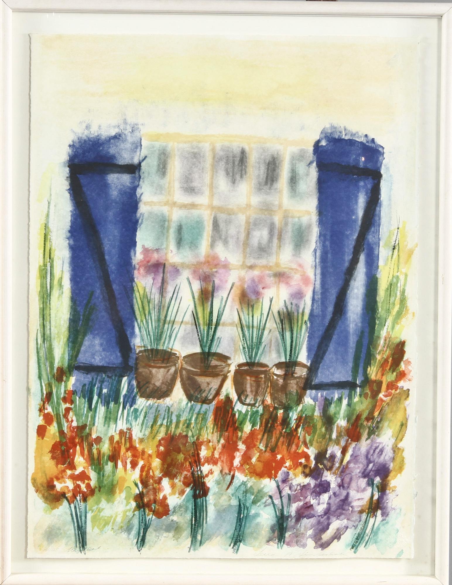 LENA LINDERHOLM, 2 st, färglitografier sign o nr 158/225 resp 41/180.