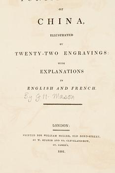 GEORGE HENRY MASON, The Punishments of China, London 1801.