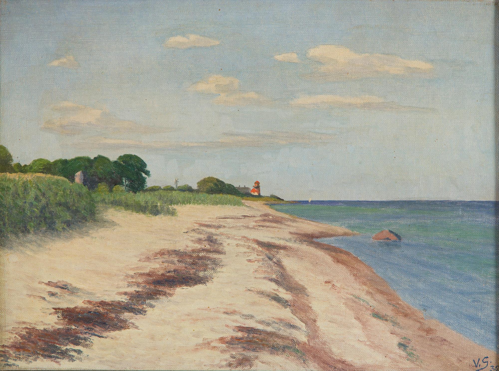 Venny Soldan-Brofeldt, Strandparti.