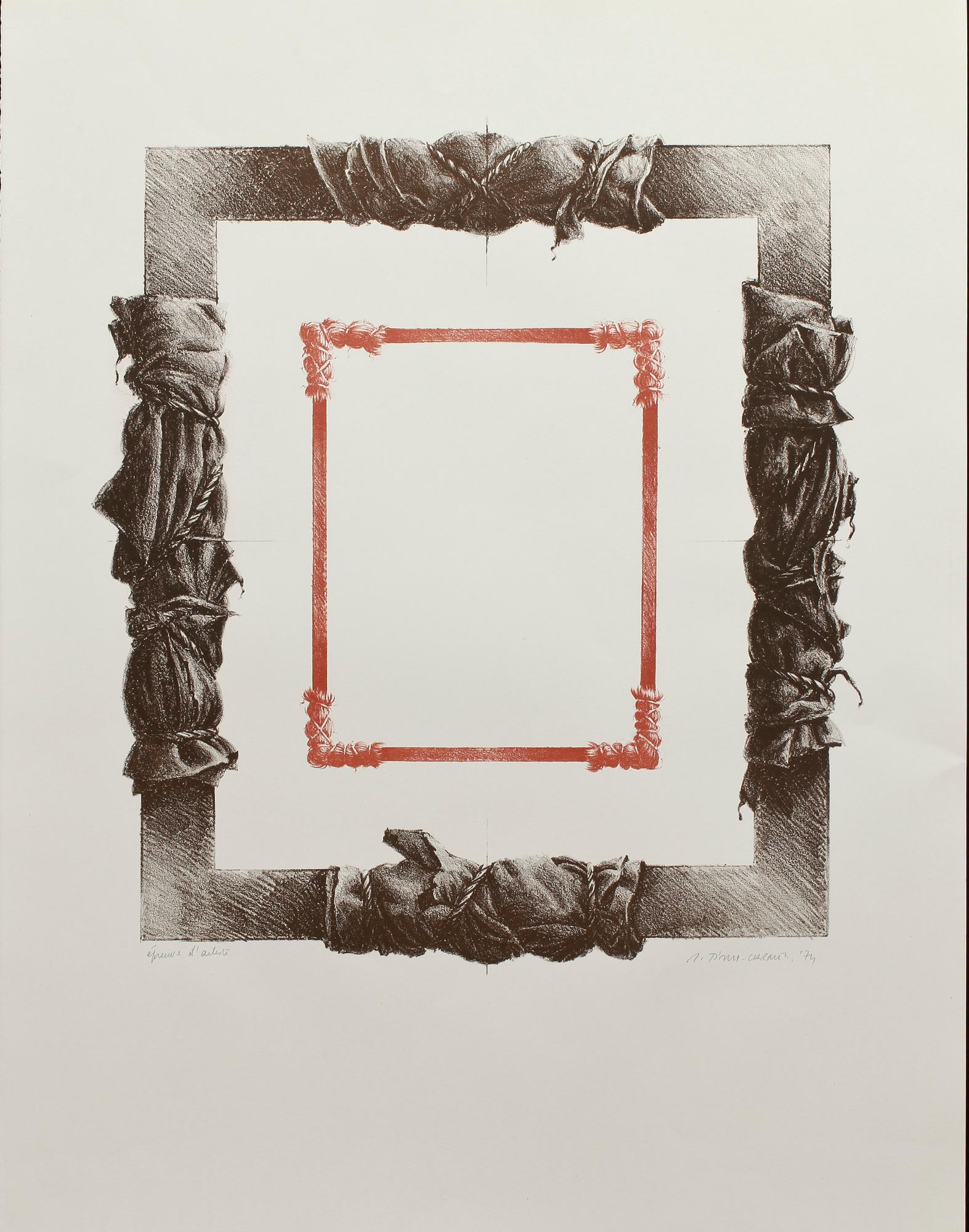 GERARD TITUS-CARMEL, 8 st, färglitografier och etsningar, sign, dat och numr.