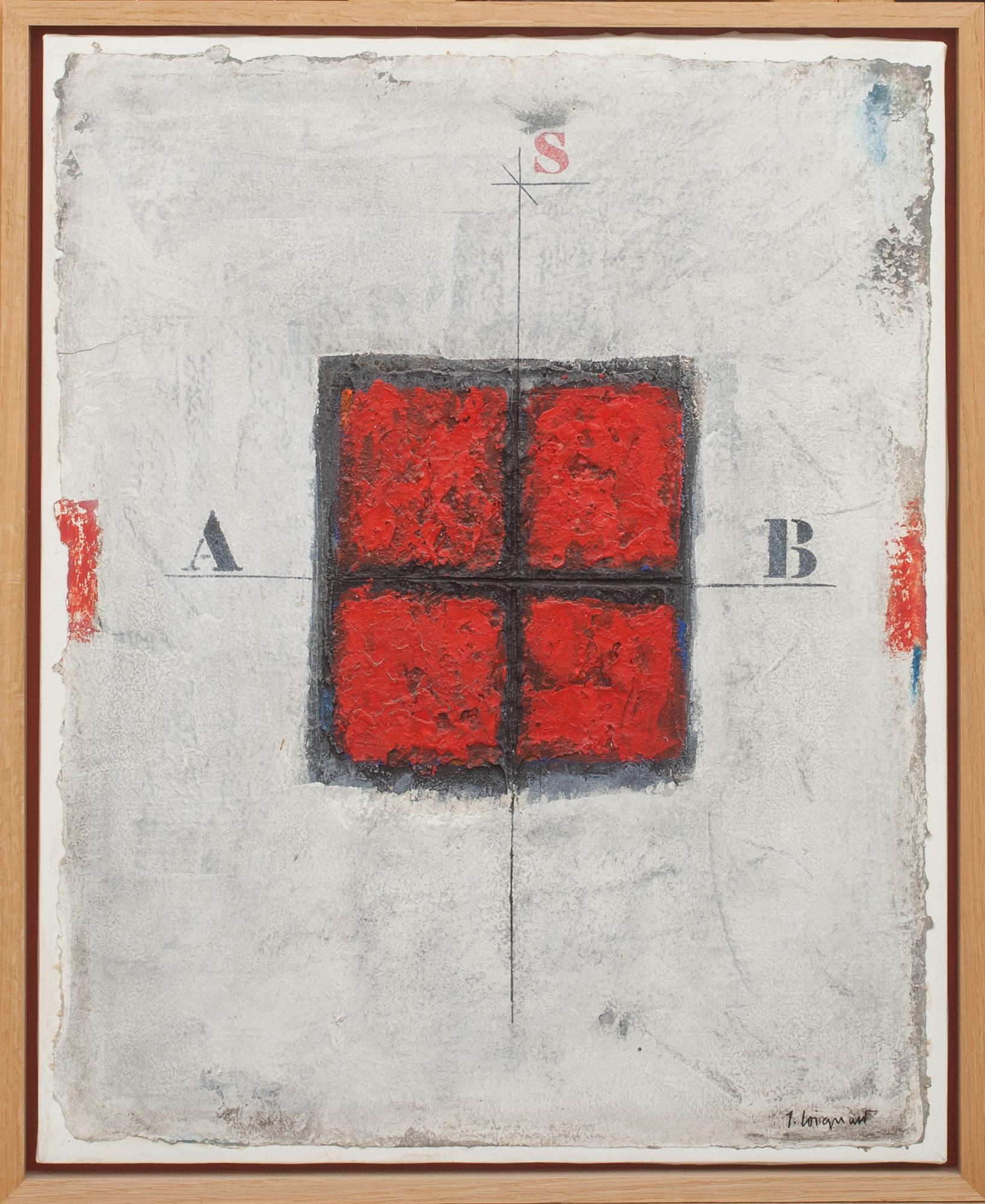 JAMES COIGNARD, blandteknik. Signerad.