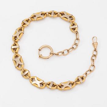 Klockkedja, 18K guld. Bror Ahlfors, Helsingfors 1996.