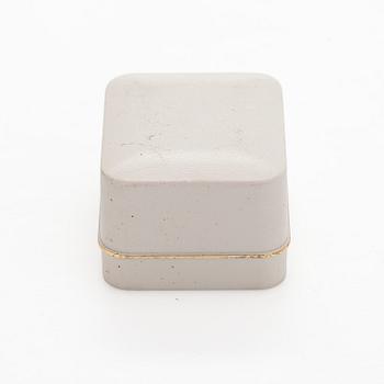 Ring, odlad pärla, 14K guld.