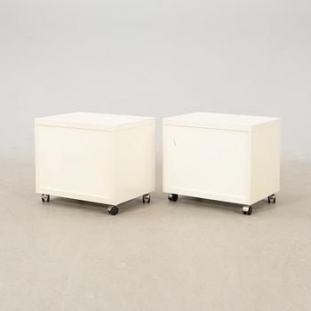 Antonio Gioia, bedside tables, a pair, "Avanti", DUX, second half of the 20th century.