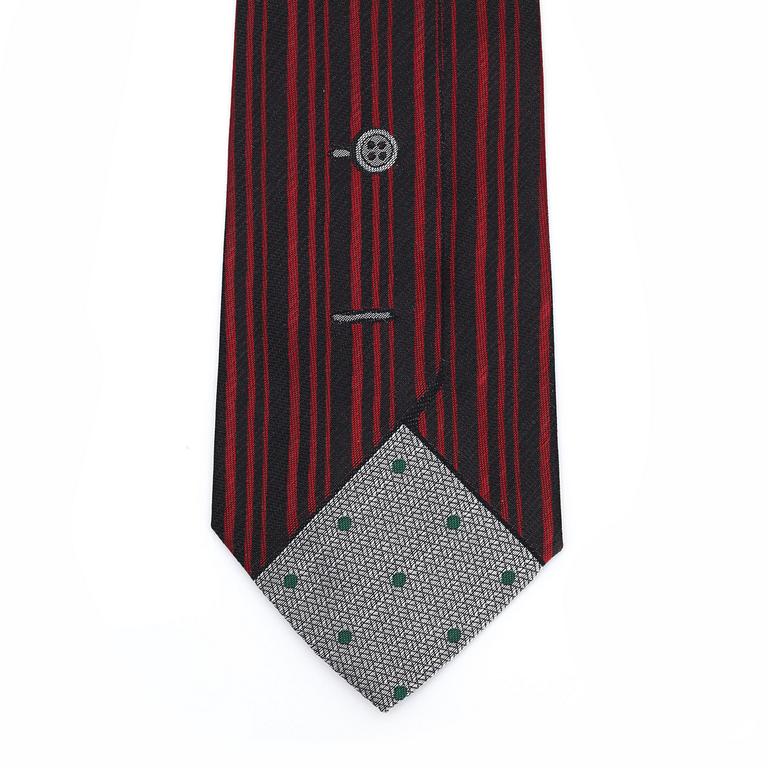 MOSCHINO, a silk tie.