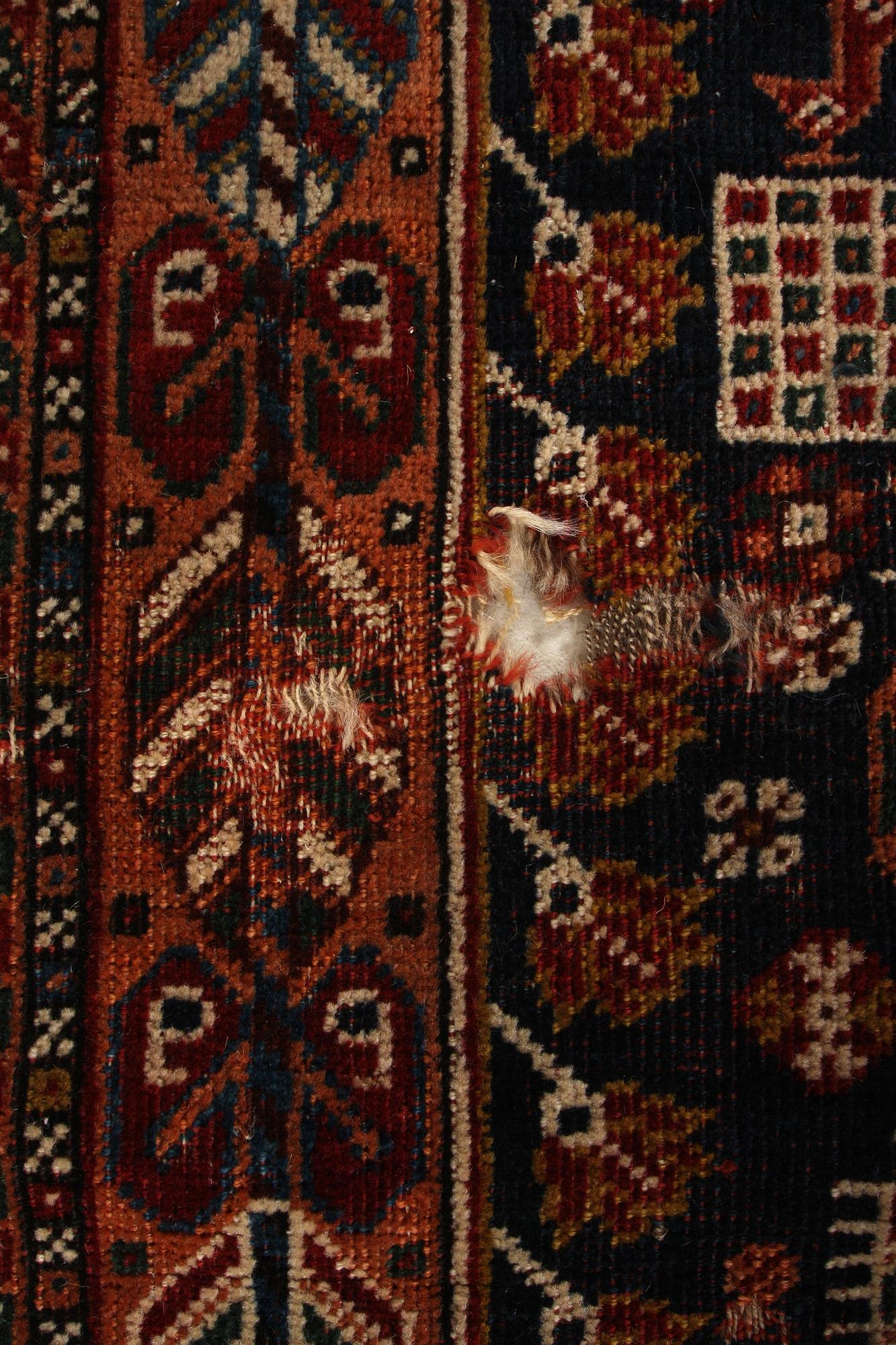 MATTA, Antik. Kashgai. Ca 220x140 cm.