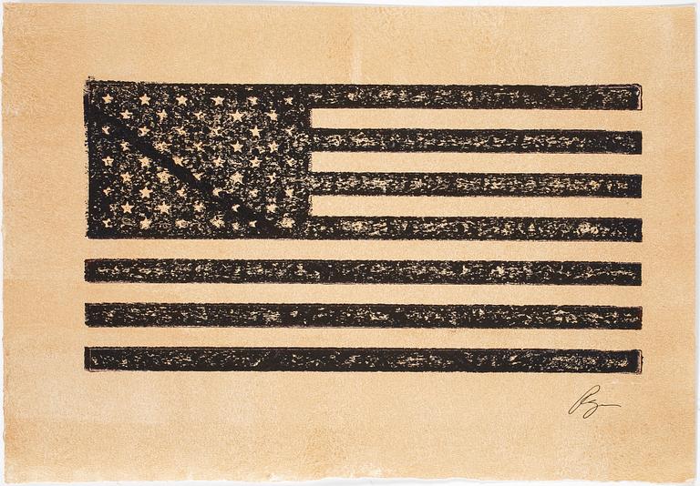 RICHARD RYAN, monoprint, signerad.