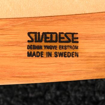 Yngve Ekström, armchair with footstool, "Lamino", Swedese.