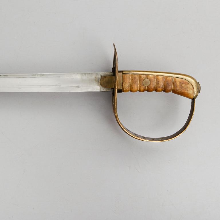 SABEL, m/1867-1893, för Kavalleriet.