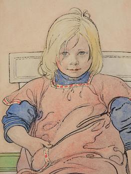 Carl Larsson, ”En Unge” ("A Child").