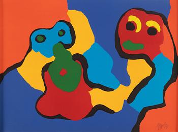 Karel Appel, lithograph in colours, 1974, signed 100/110.