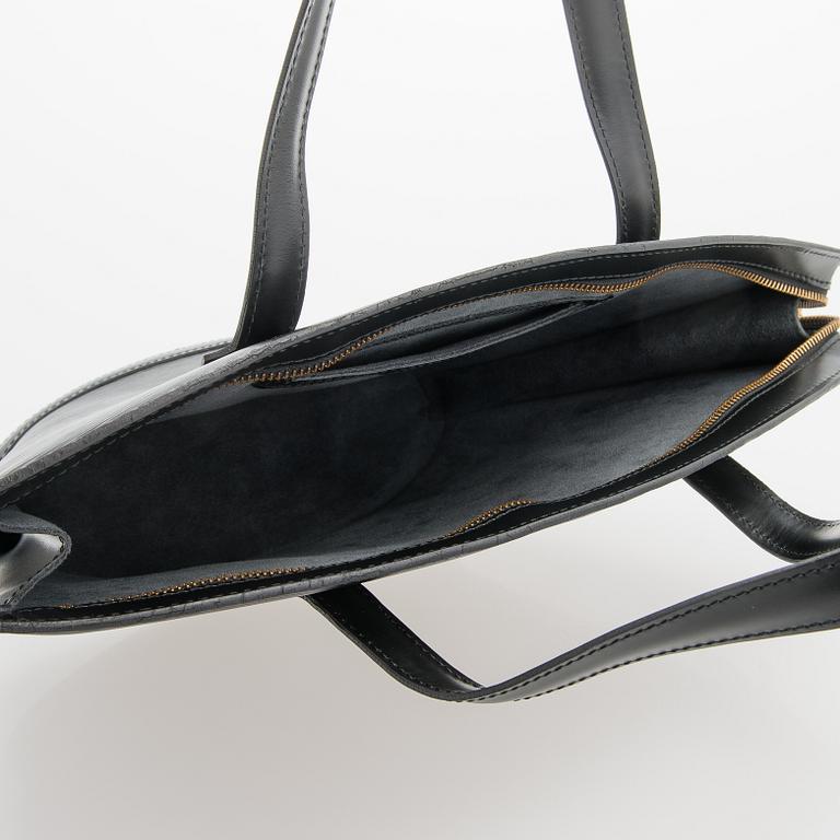 Louis Vuitton, A Black Epi Leather Saint Jacques PM Bag.