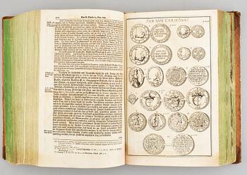 With numerous plates of coins, seals, armorial devices etc.