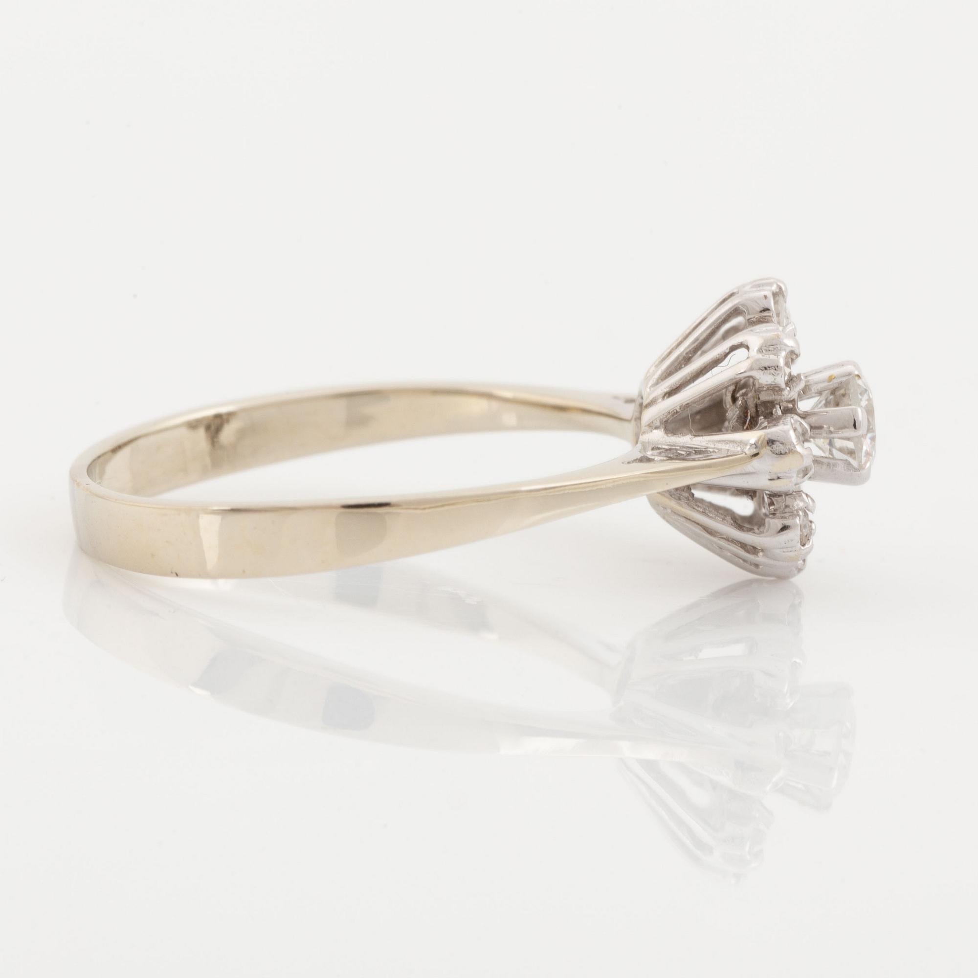 Diamond ring.