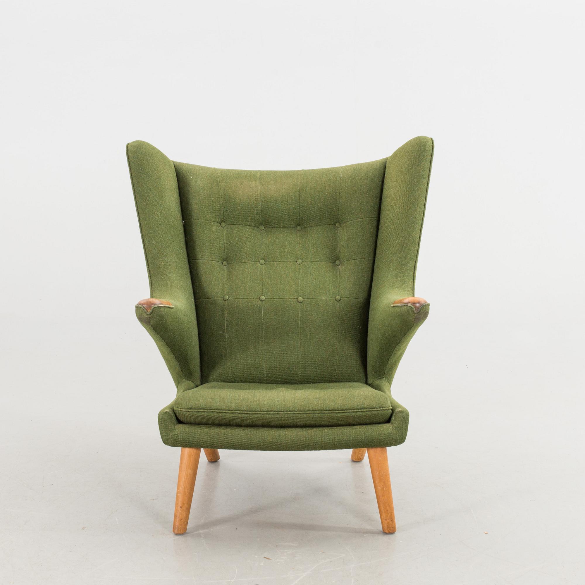 HANS J WEGNER, fåtölj "Bamse", AP-stolen, Danmark 1960-tal.