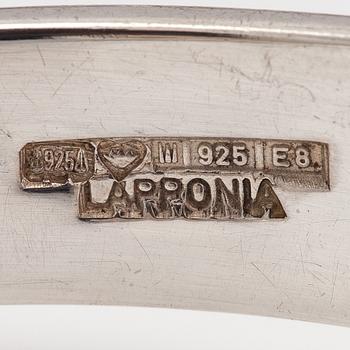 Björn Weckström, A sterling silver bracleet "Apollo". Lapponia 1982.