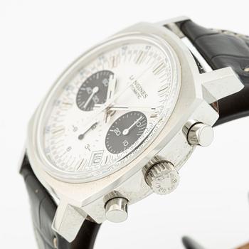 Longines, Heritage 1973, chronograph, wristwatch, 40 mm.