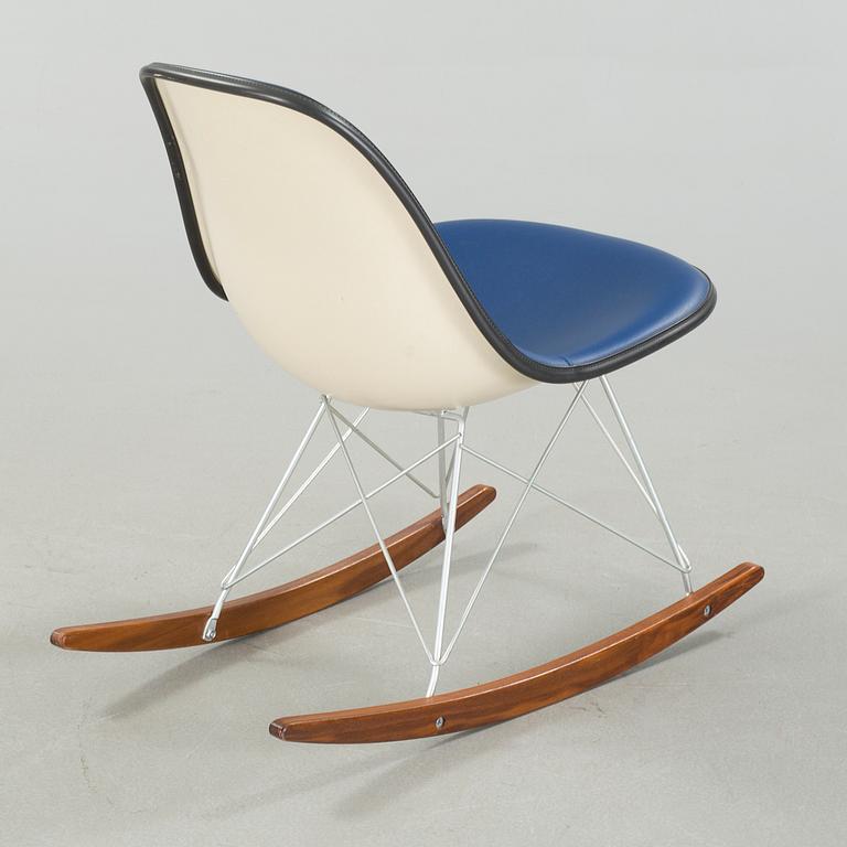 A rocking chair by Charles and Ray Eames for Herman Miller, model "Rocker Chair", second half of the 20th century.