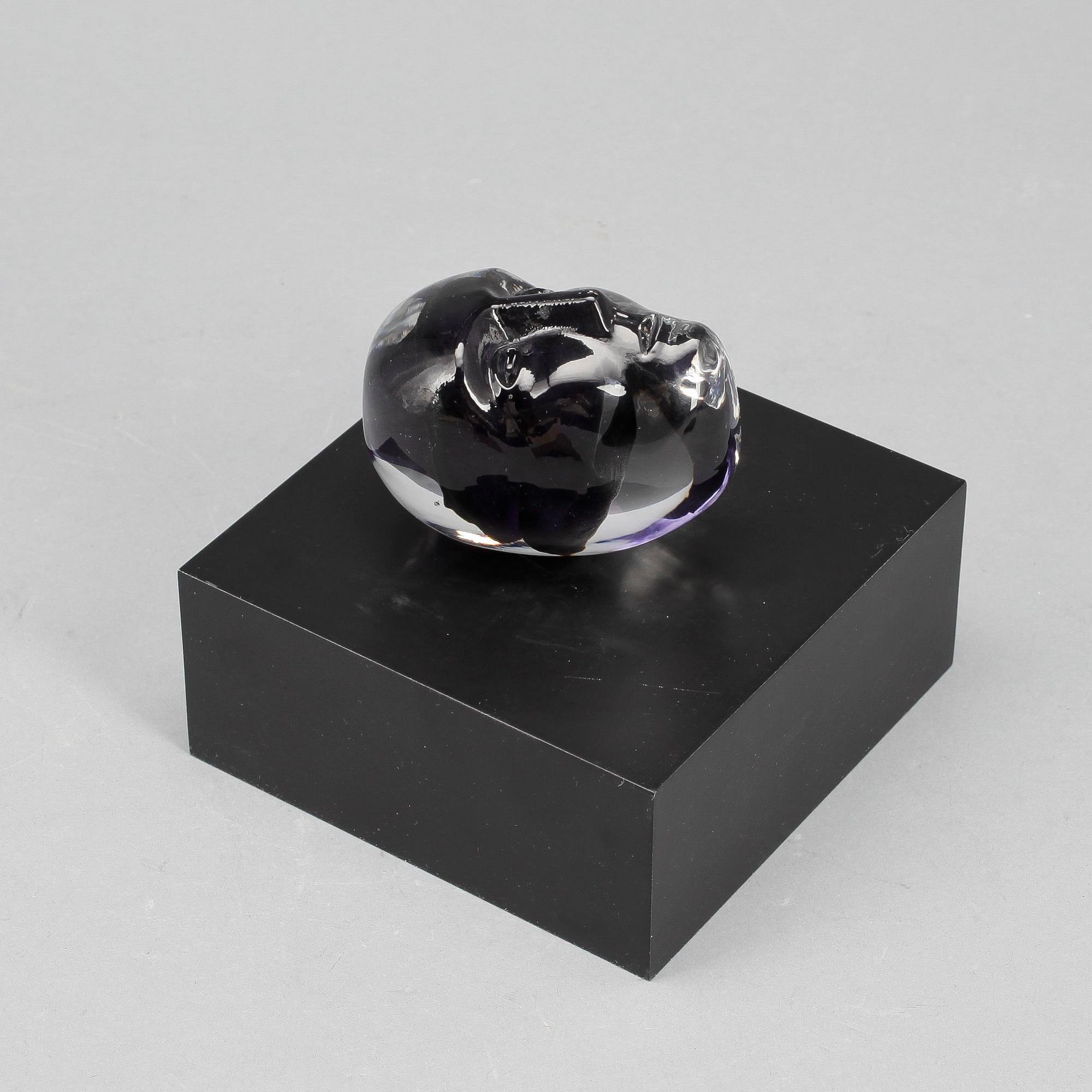 SKULPTUR, glas, Bertil Vallien, Kosta Boda, sign o numr 8BVAAT989001/300.